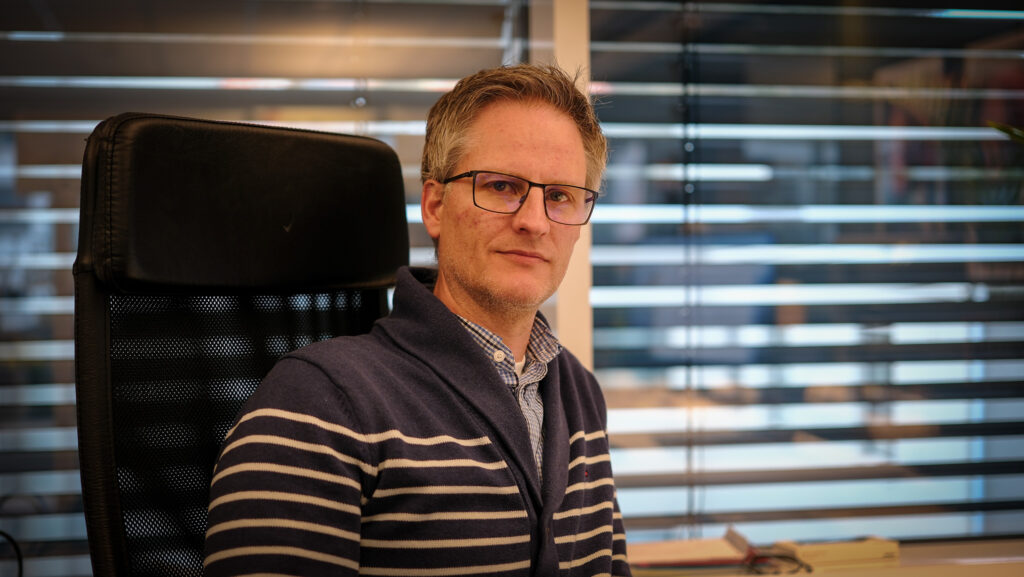 portrett av eivind nessen tangen, fagansvarlig for analyse-teamet i Maksimer sin Growth avdeling