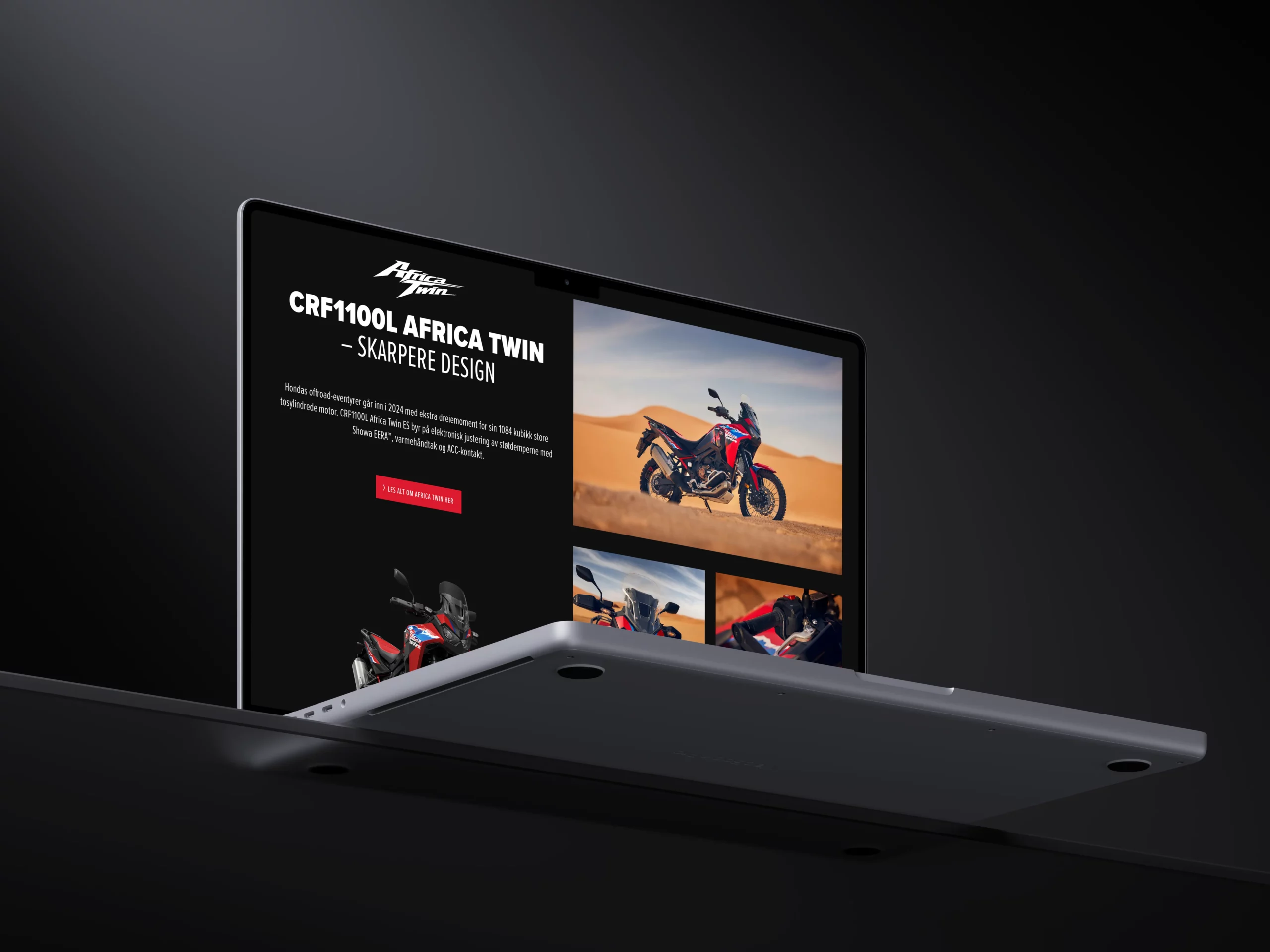 laptop som viser kellox.no